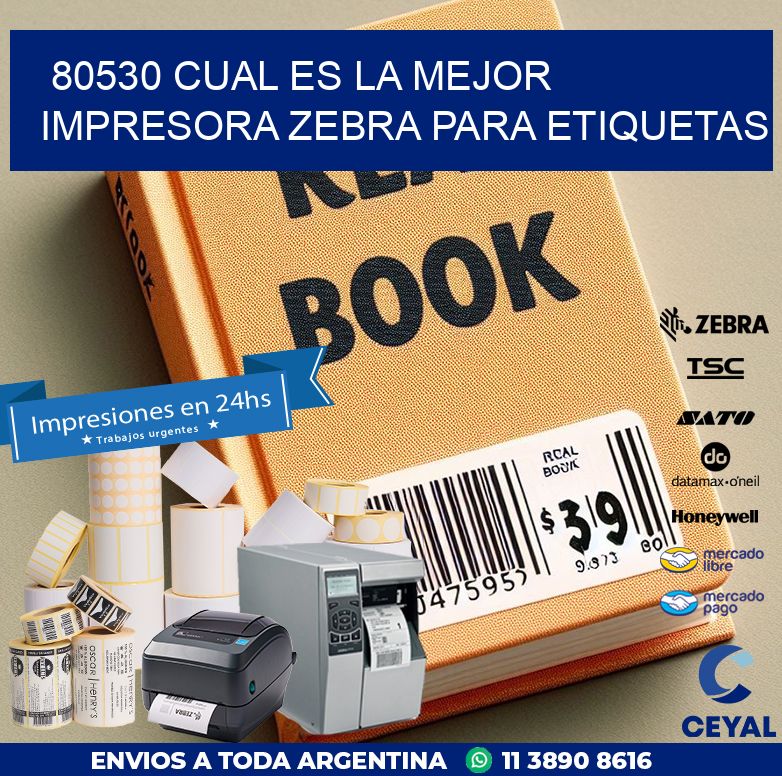 80530 cual es la mejor impresora zebra para etiquetas