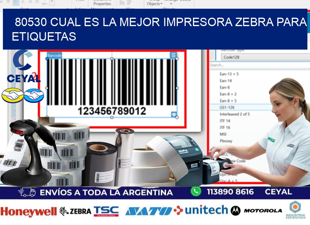 80530 cual es la mejor impresora zebra para etiquetas