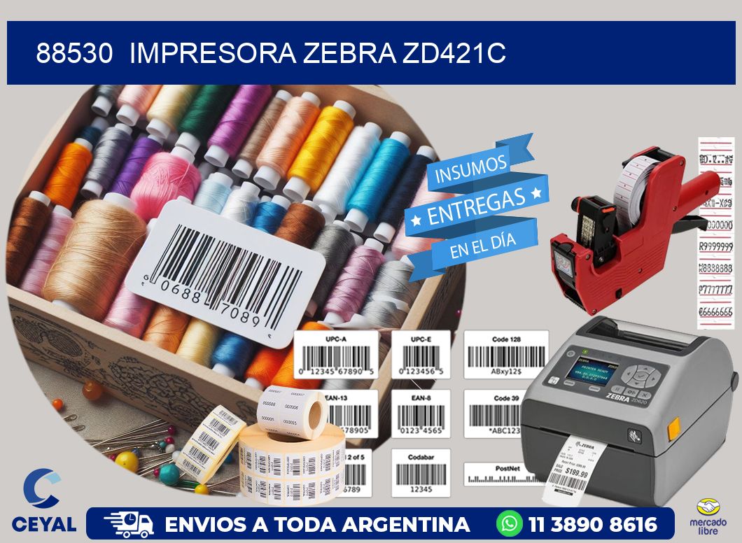88530 Impresora Zebra zd421c