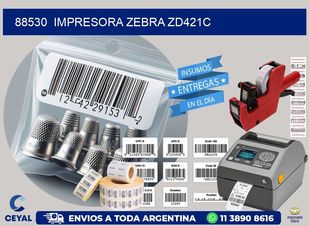 88530  Impresora Zebra zd421c