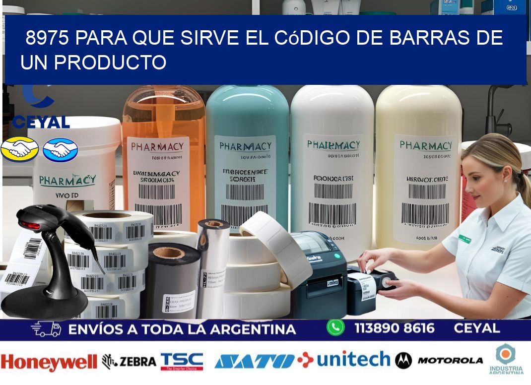 8975 Para que sirve el código de barras de un producto