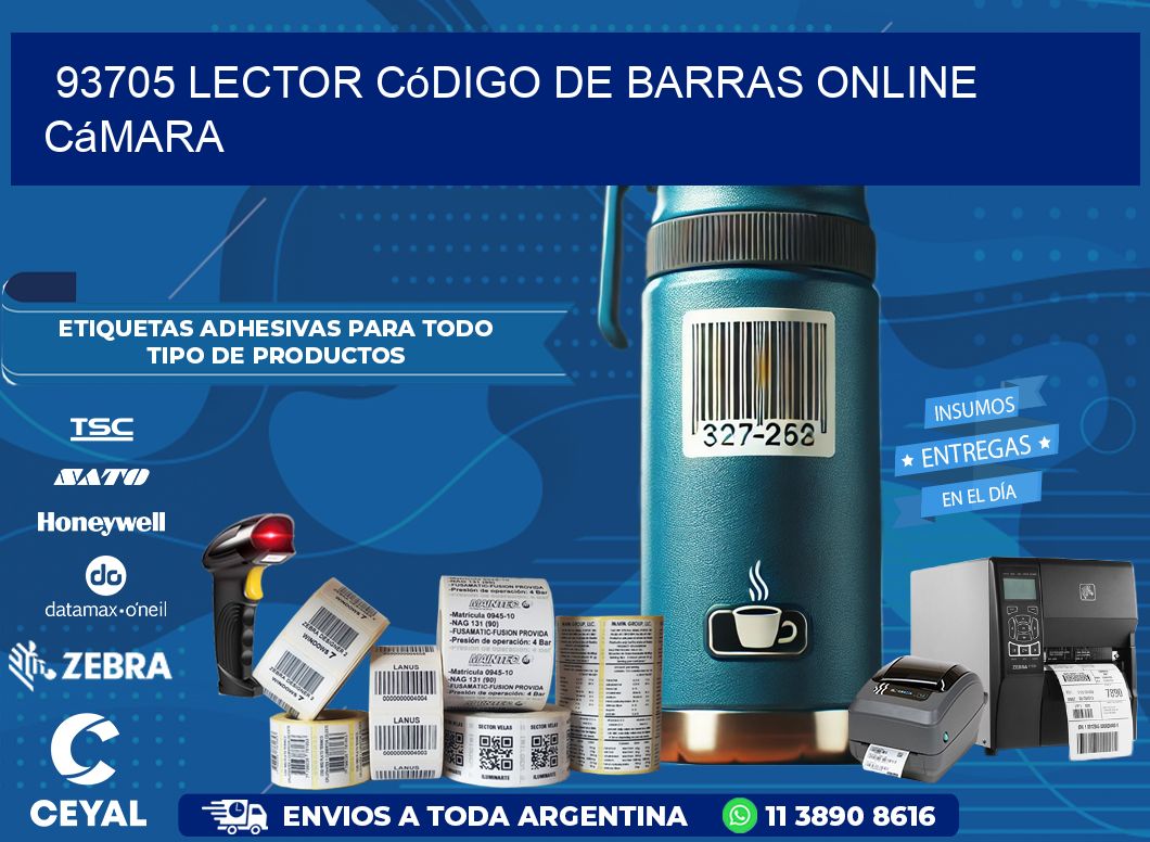 93705 Lector código de barras online cámara