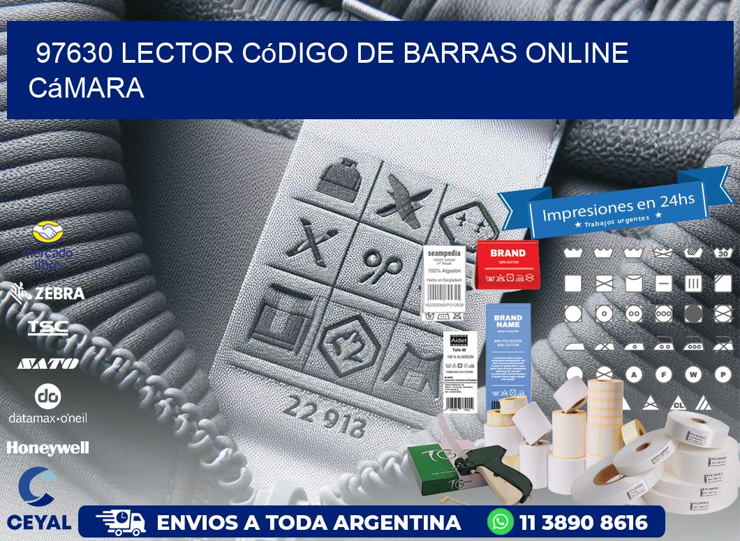 97630 Lector código de barras online cámara