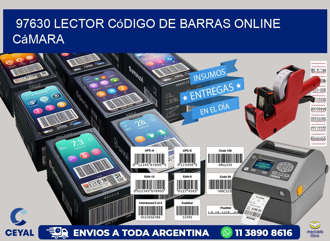 97630 Lector código de barras online cámara
