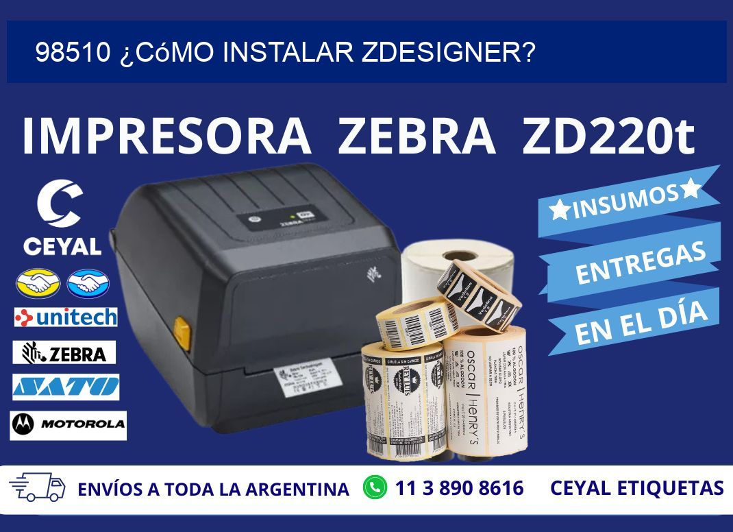 98510 ¿Cómo instalar ZDesigner?