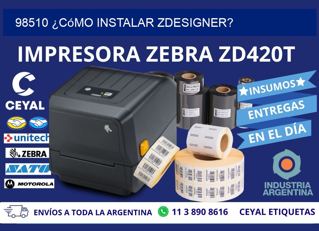 98510 ¿Cómo instalar ZDesigner?