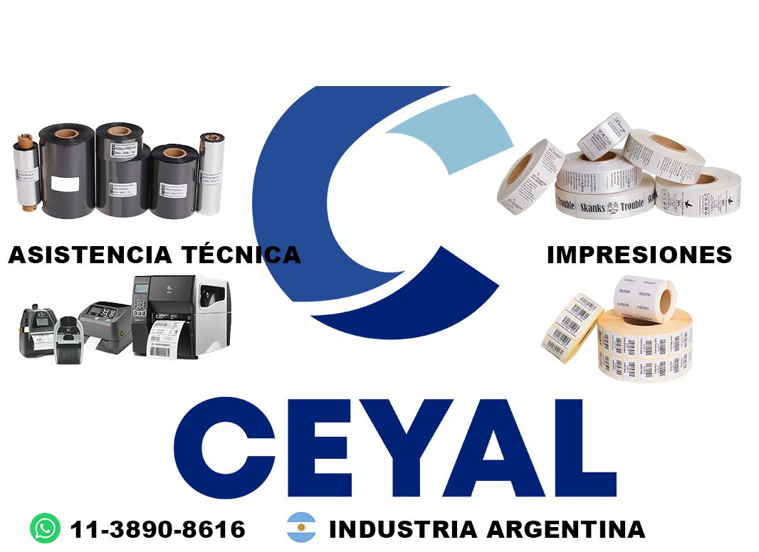 impresora SATO + 4925 etiquetas + ribbon