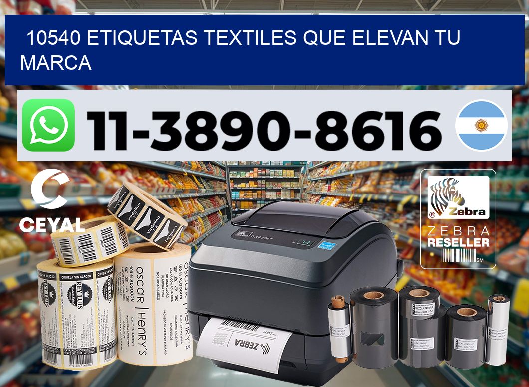 10540 Etiquetas textiles que elevan tu marca