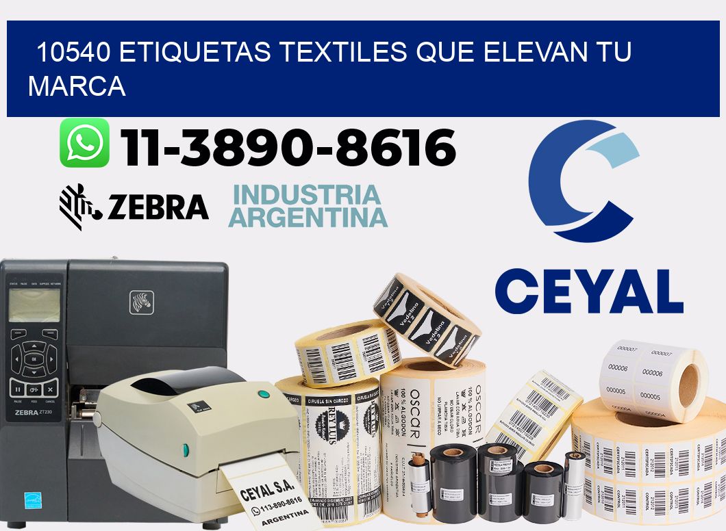 10540 Etiquetas textiles que elevan tu marca