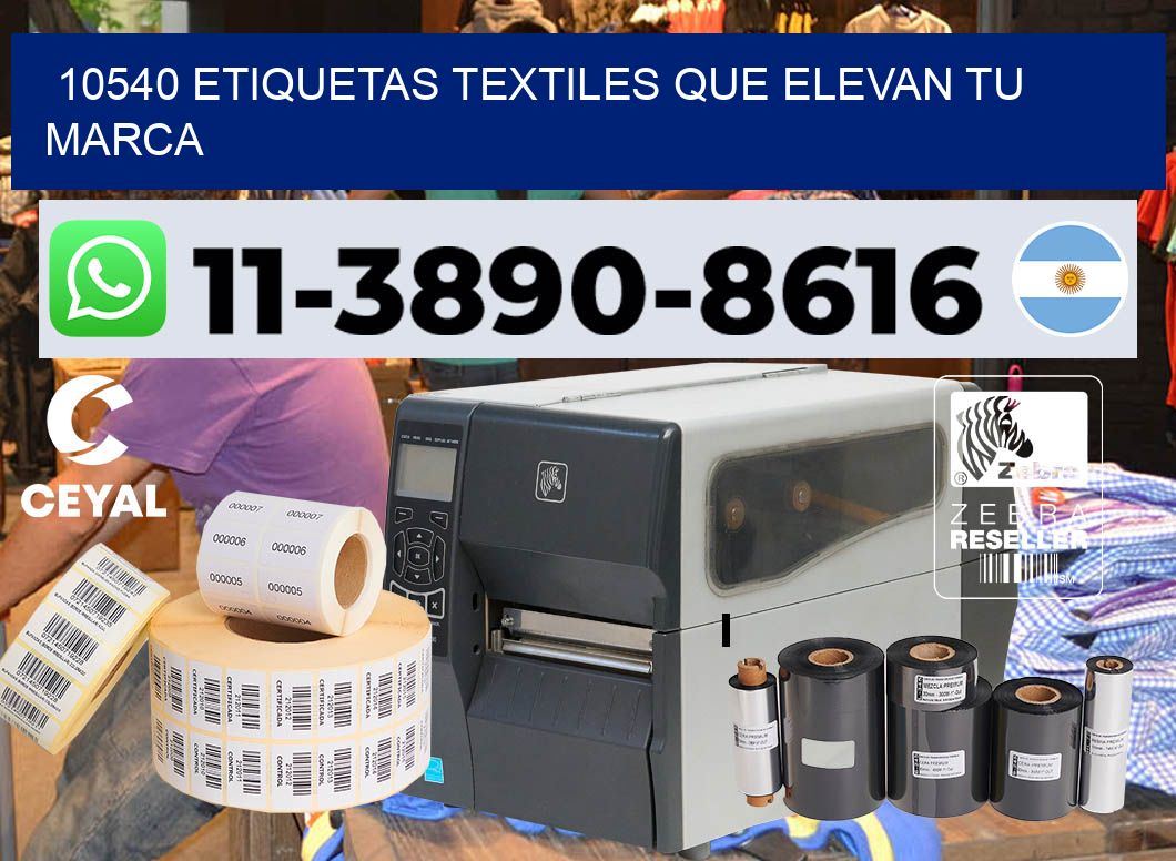 10540 Etiquetas textiles que elevan tu marca