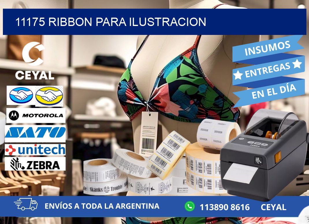 11175 ribbon para ilustracion