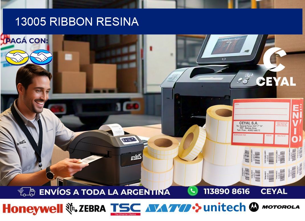 13005 ribbon resina