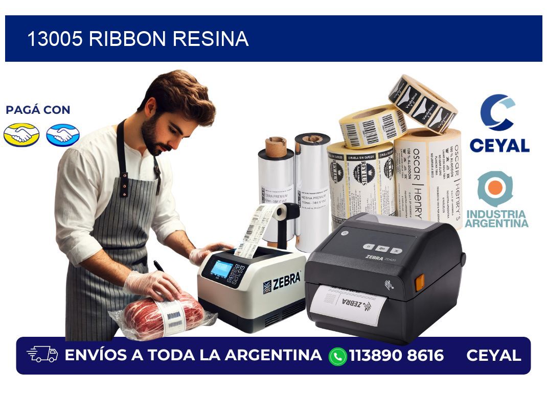 13005 ribbon resina