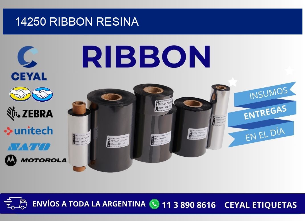 14250 ribbon resina