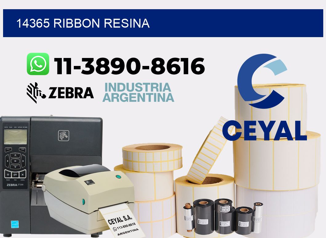 14365 ribbon resina