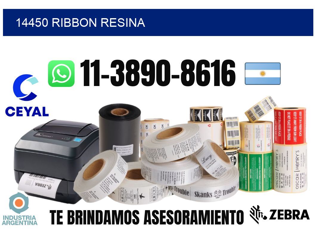 14450 ribbon resina
