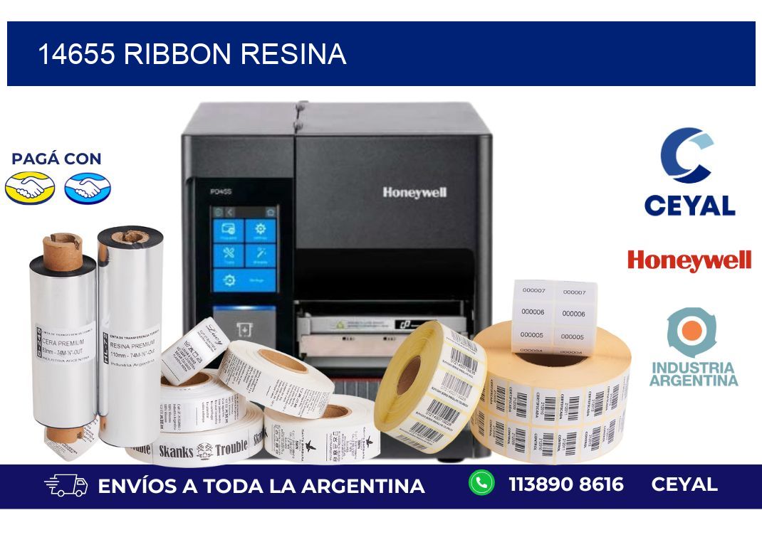 14655 ribbon resina