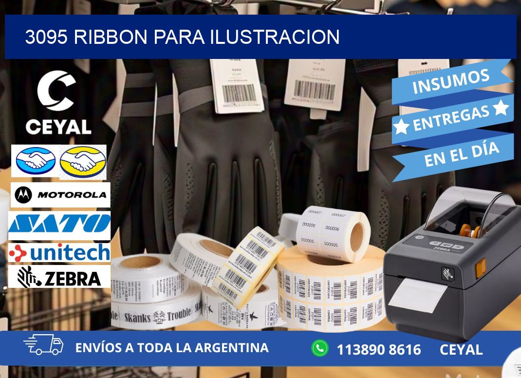3095 ribbon para ilustracion