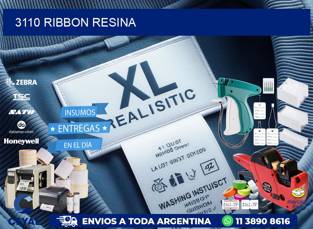 3110 ribbon resina