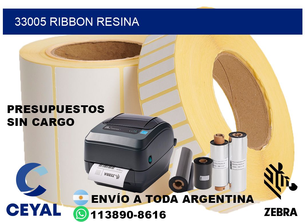 33005 ribbon resina