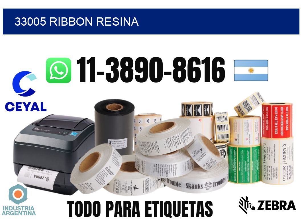 33005 ribbon resina