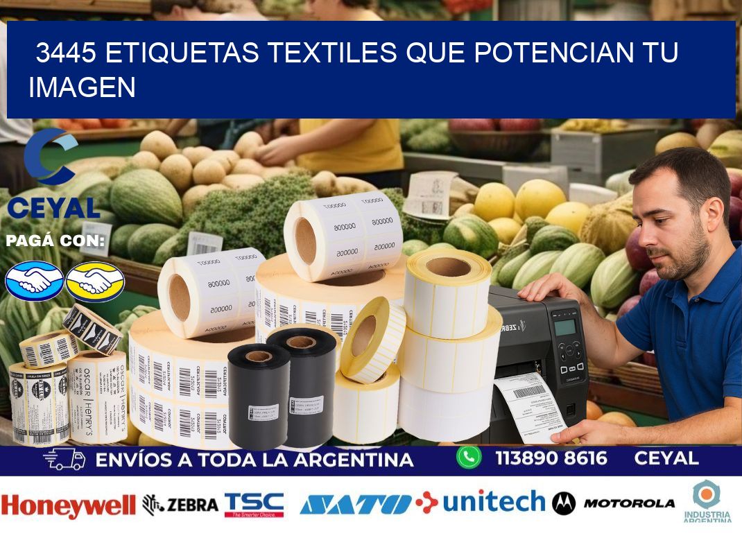 3445 Etiquetas textiles que potencian tu imagen
