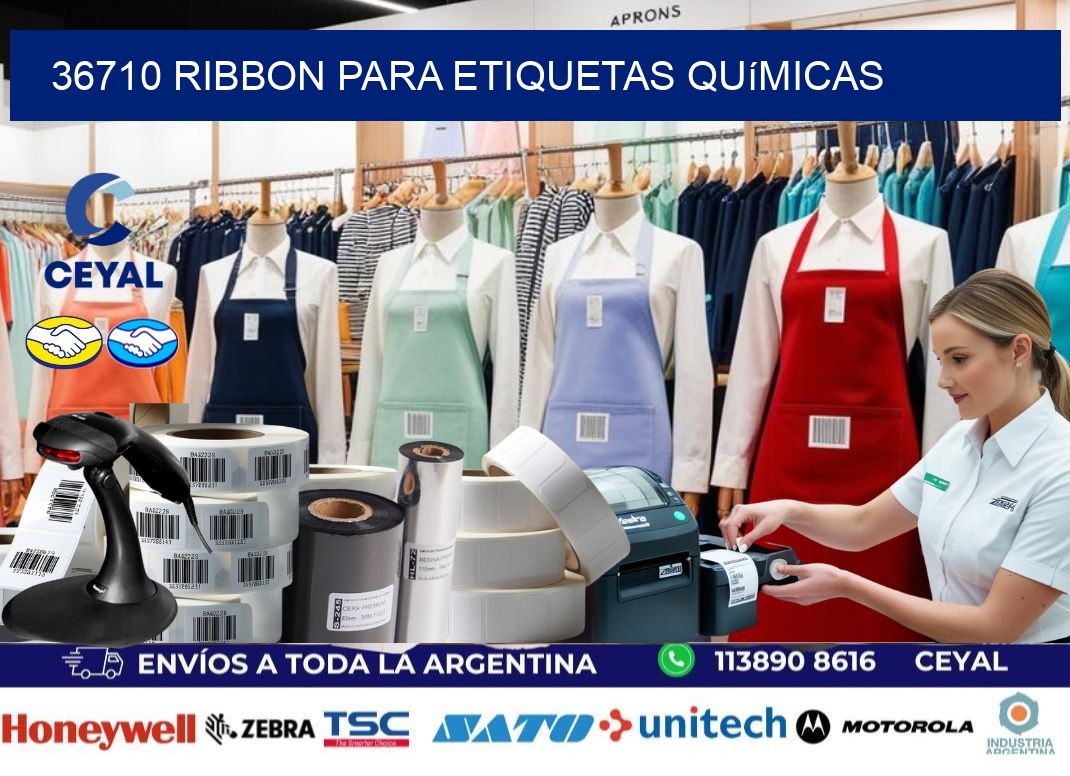 36710 ribbon para etiquetas químicas