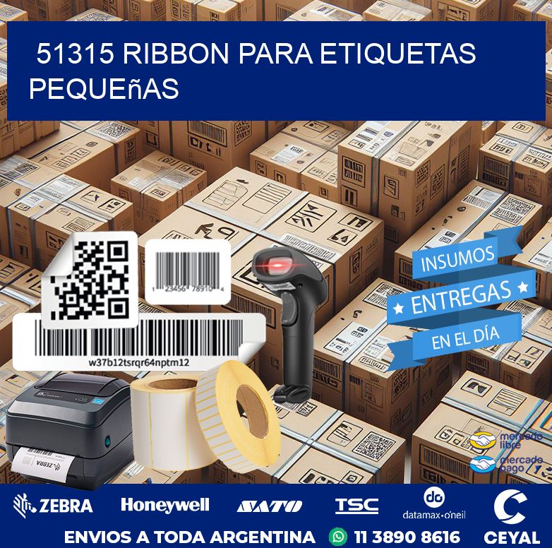51315 ribbon para etiquetas pequeñas