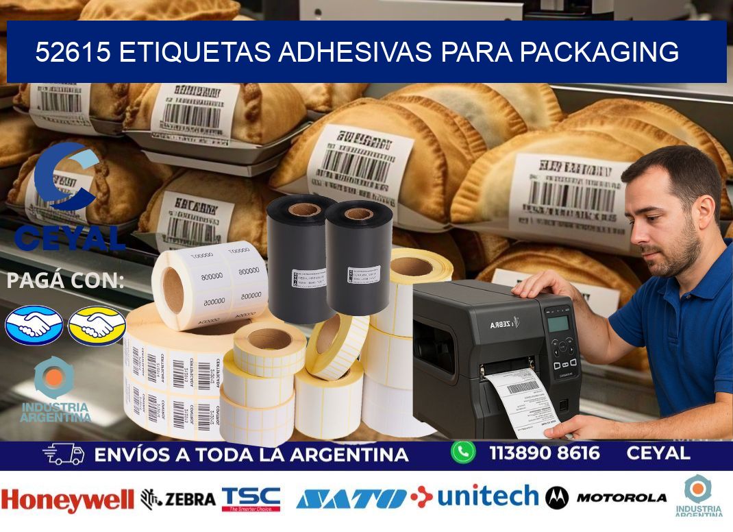 52615 etiquetas adhesivas para packaging
