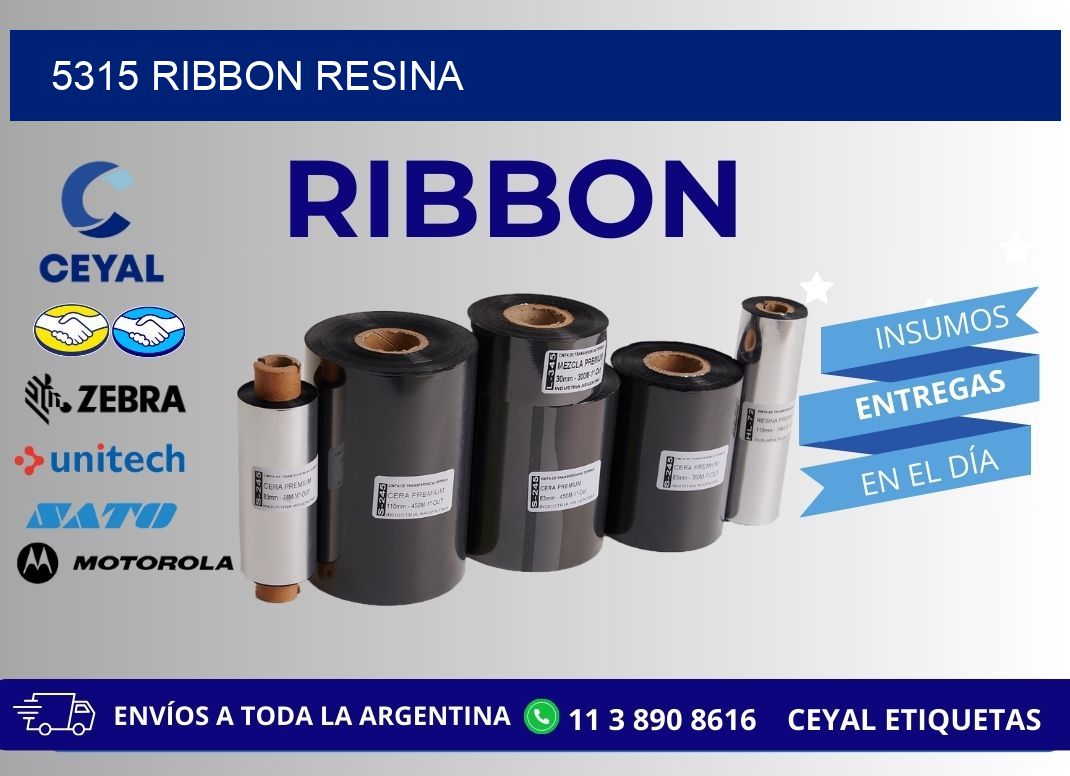 5315 ribbon resina