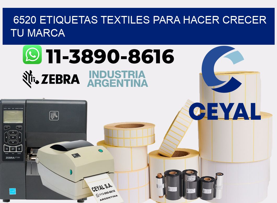 6520 Etiquetas textiles para hacer crecer tu marca