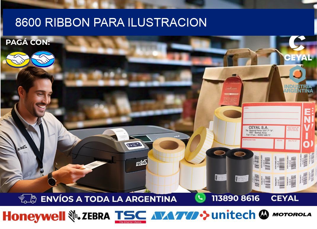 8600 ribbon para ilustracion