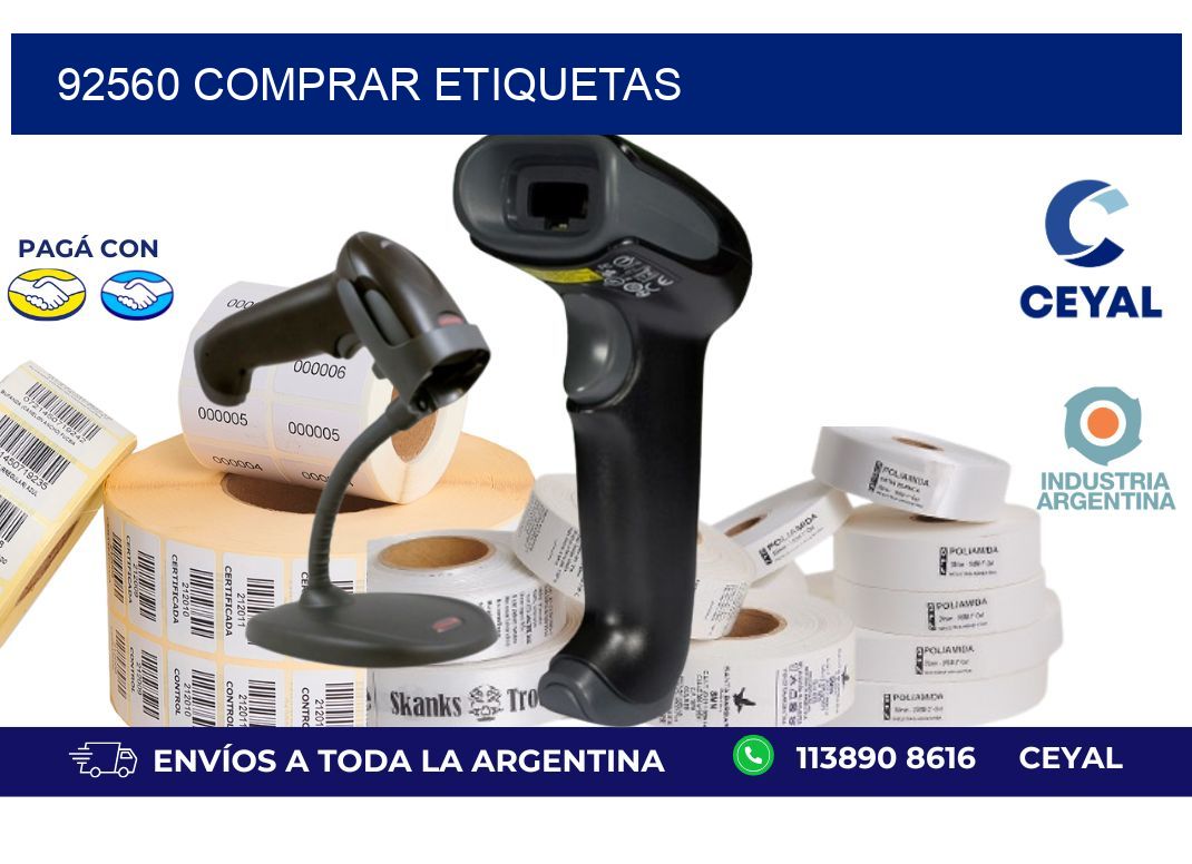 92560 comprar etiquetas