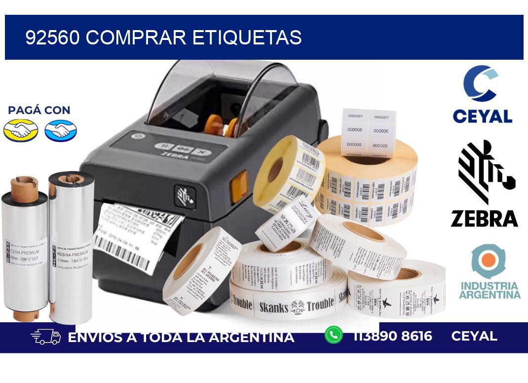 92560 comprar etiquetas