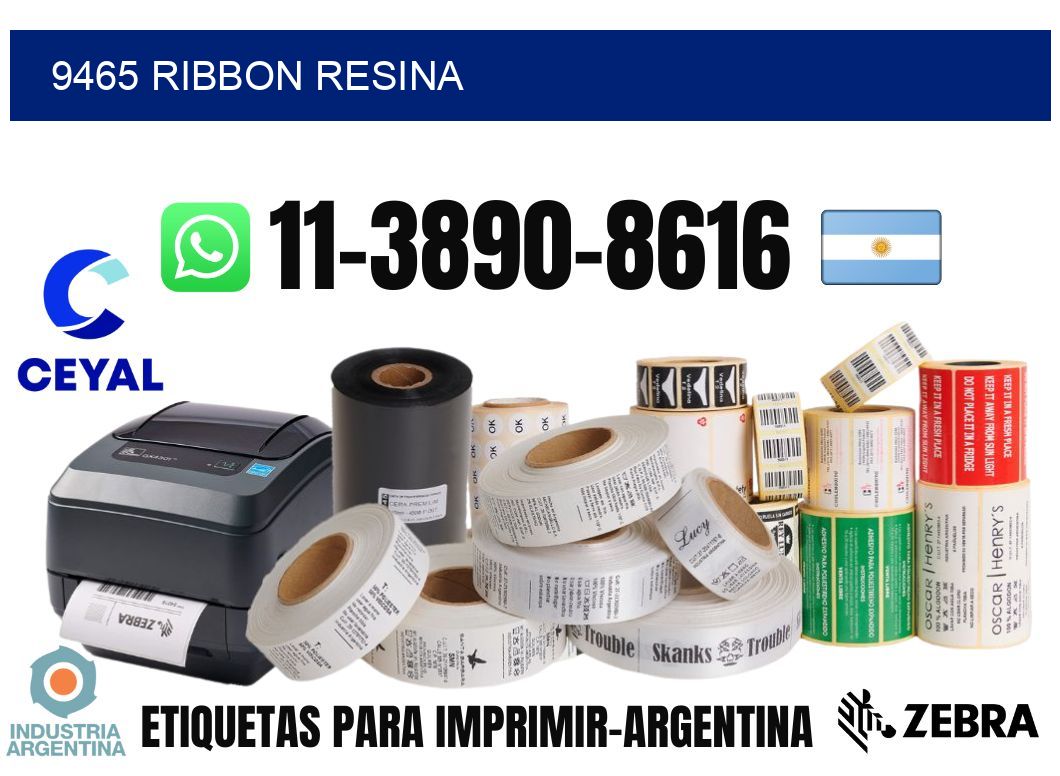 9465 ribbon resina