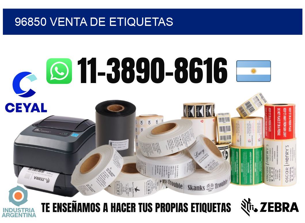 96850 venta de etiquetas