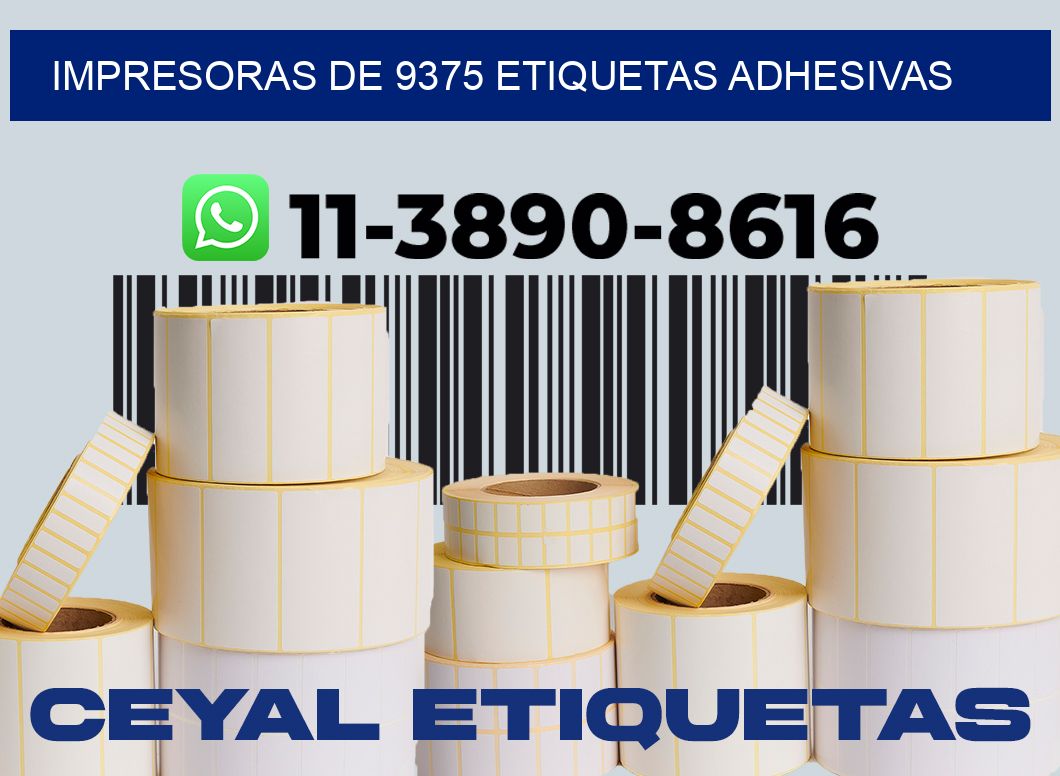 impresoras de 9375 etiquetas adhesivas