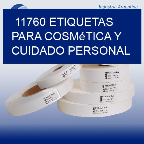 11760 Etiquetas para cosmética y cuidado personal