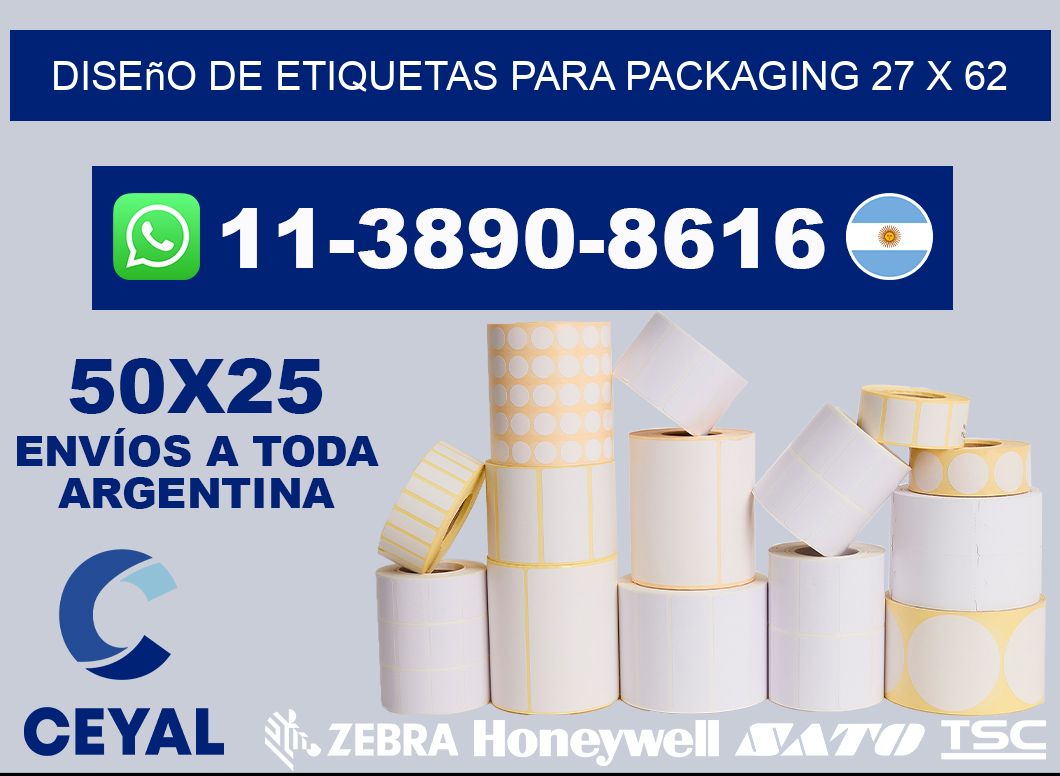 diseño de etiquetas para packaging 27 x 62