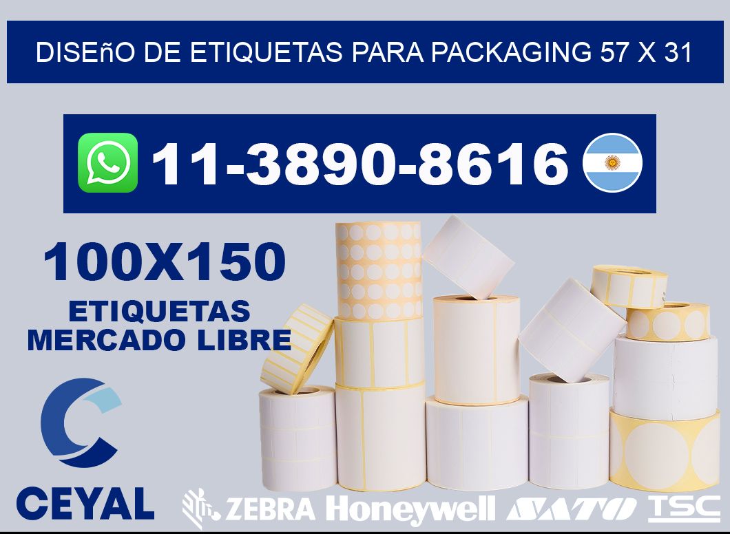 diseño de etiquetas para packaging 57 x 31