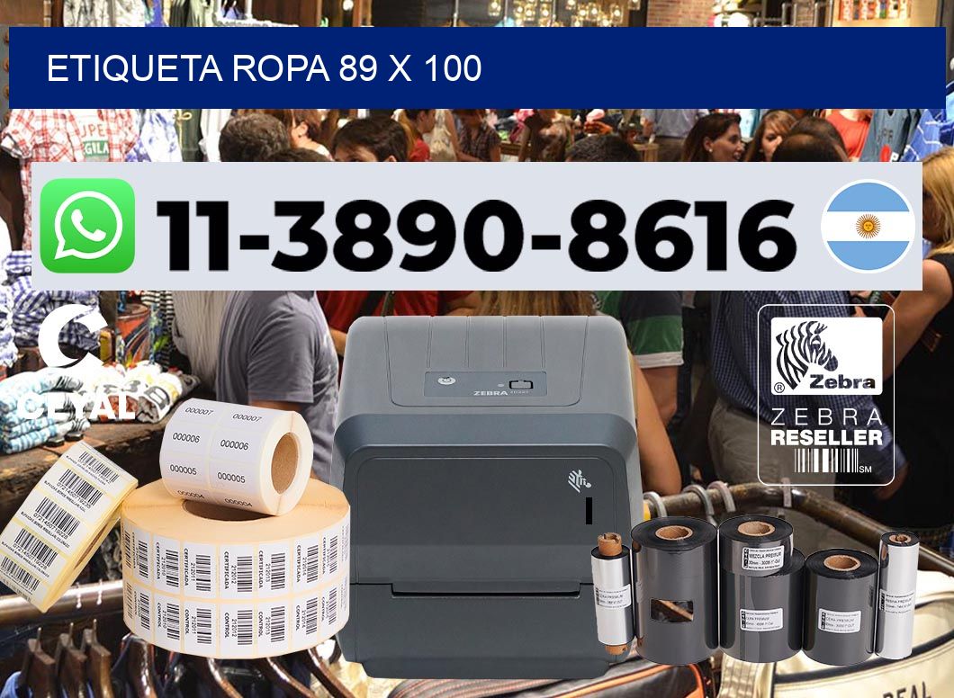 etiqueta ropa 89 x 100