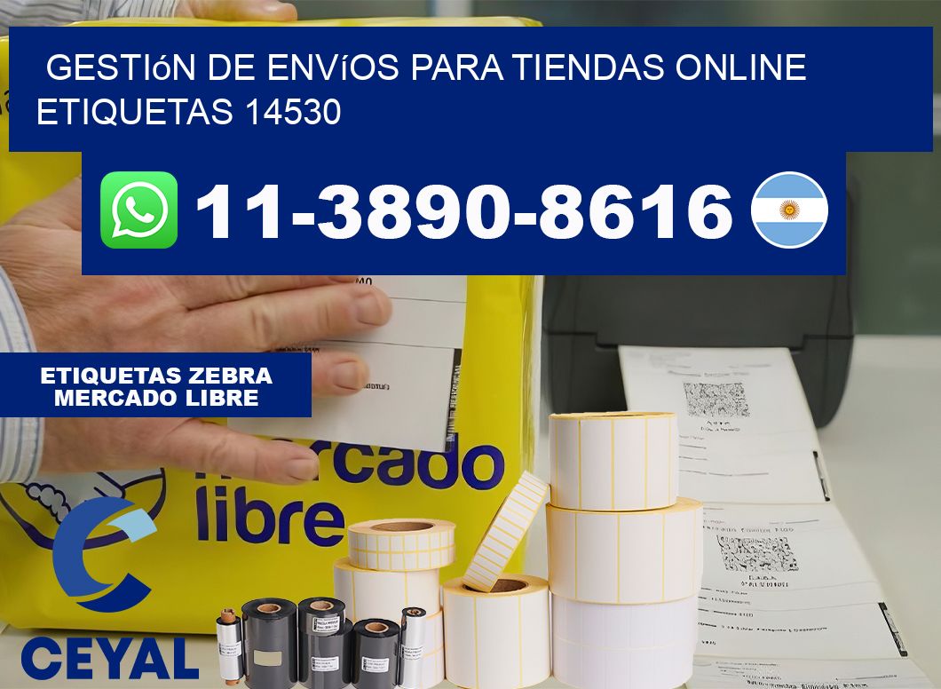 Gestión de envíos para tiendas online  etiquetas 14530