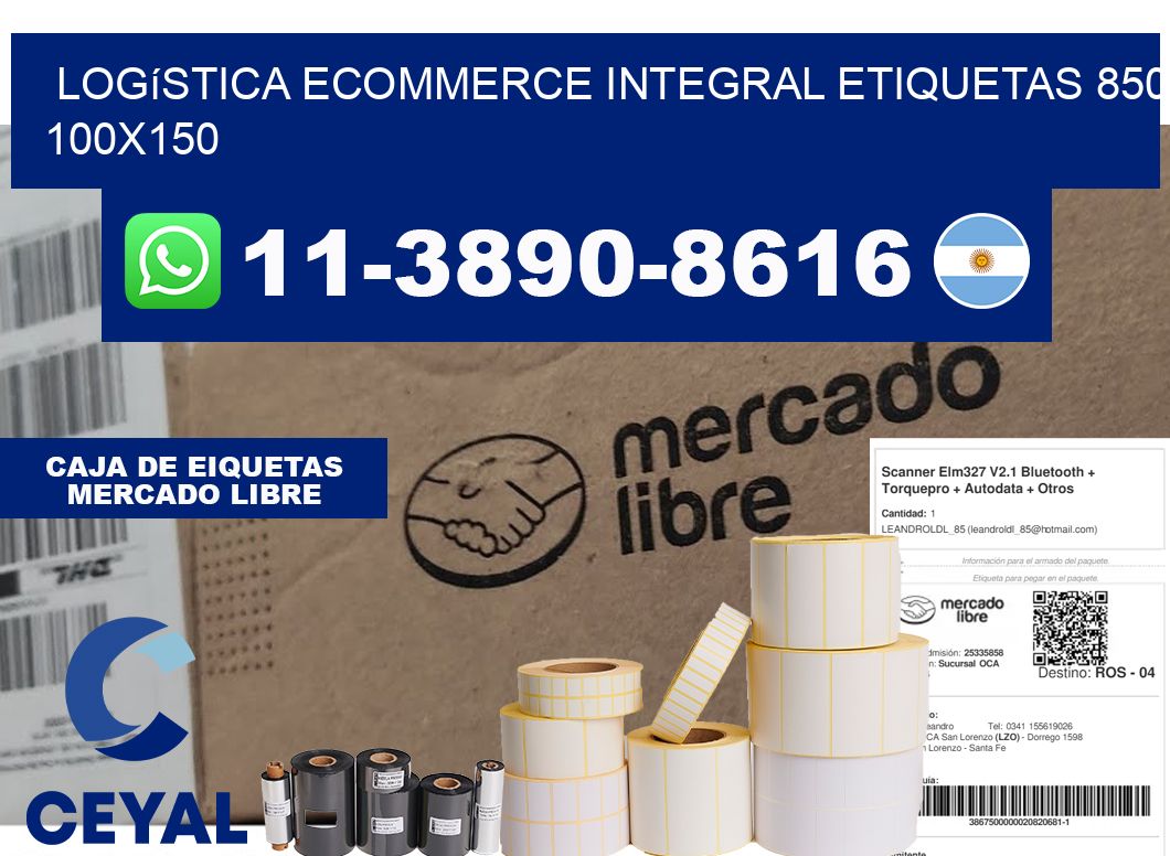 Logística ecommerce integral etiquetas 850 100x150