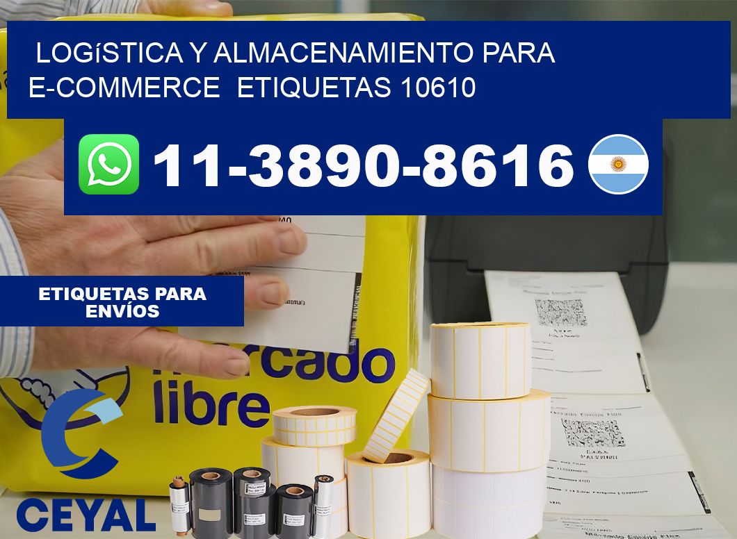 Logística y almacenamiento para e-commerce  etiquetas 10610
