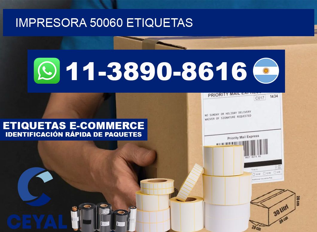 impresora 50060 etiquetas
