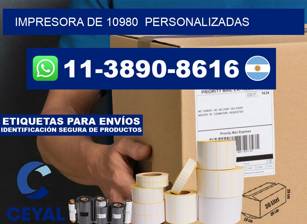 impresora de 10980  personalizadas
