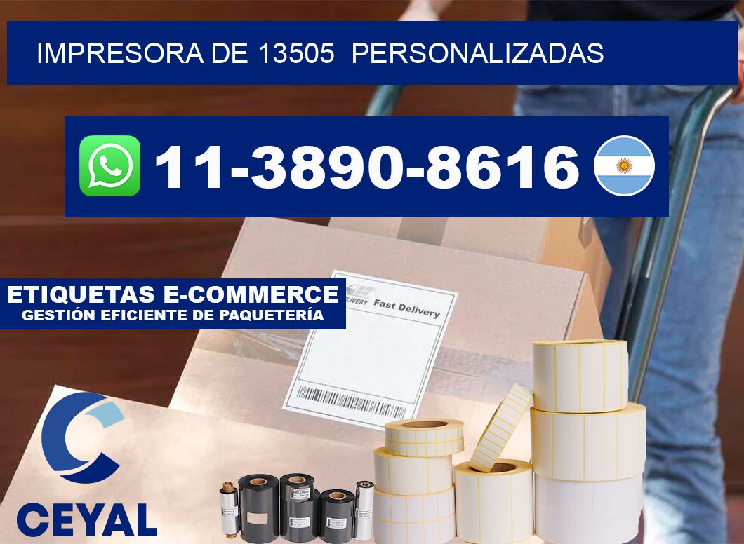 impresora de 13505  personalizadas