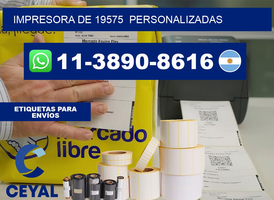 impresora de 19575  personalizadas