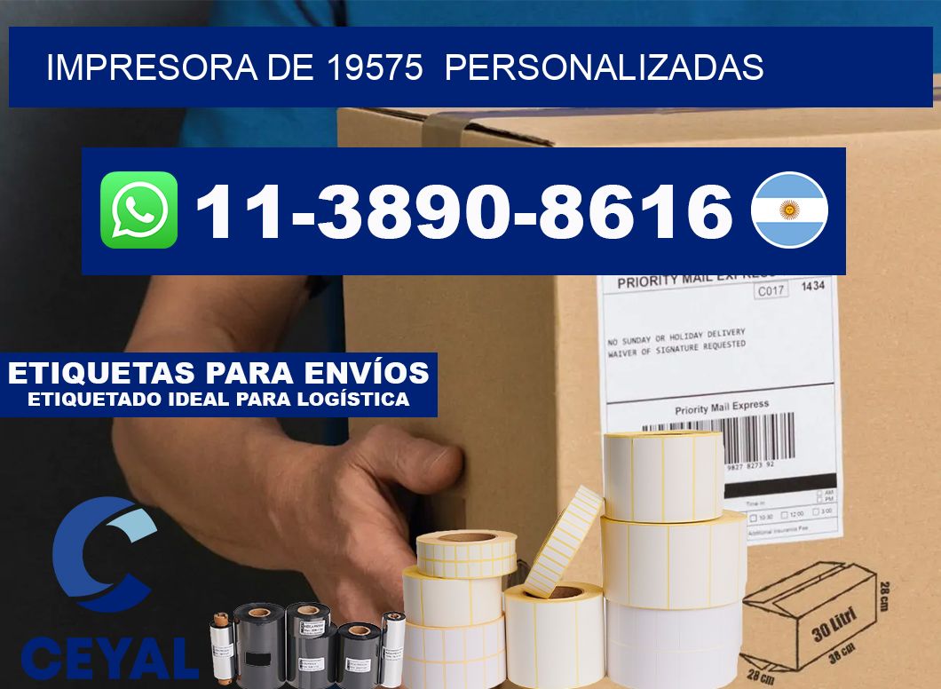 impresora de 19575  personalizadas