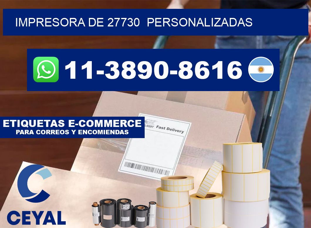 impresora de 27730  personalizadas